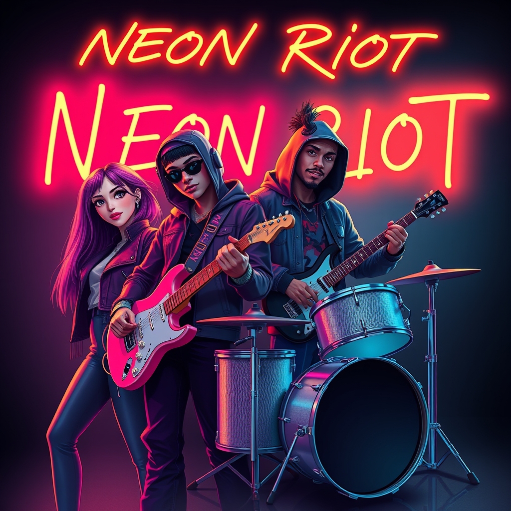 Neon Riot hero